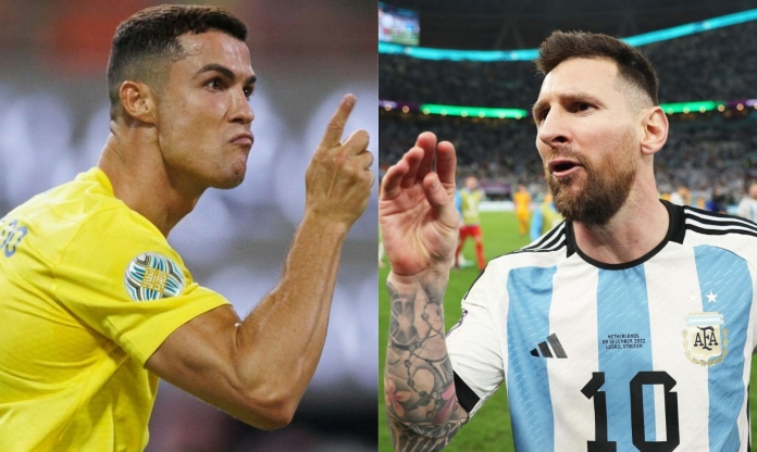 Không kém cạnh Messi, Ronaldo lập tức đáp trả bằng 'cực phẩm' tuổi 38