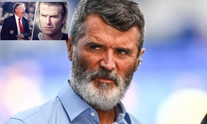 Roy Keane bộc bạch về xung đột giữa Sir Alex Ferguson và David Beckham