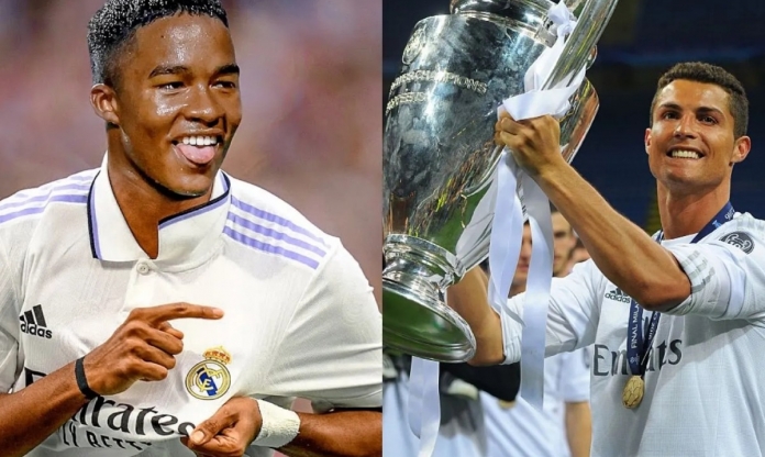 Vẫn là Ronaldo lấy cảm hứng cho tân binh Real Madrid lựa chọn số áo