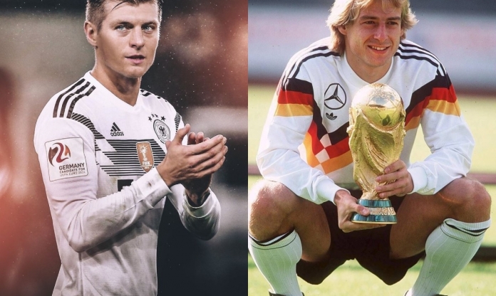 Tái xuất ĐT Đức, Toni Kroos cân bằng thành tích của Jurgen Klinsmann