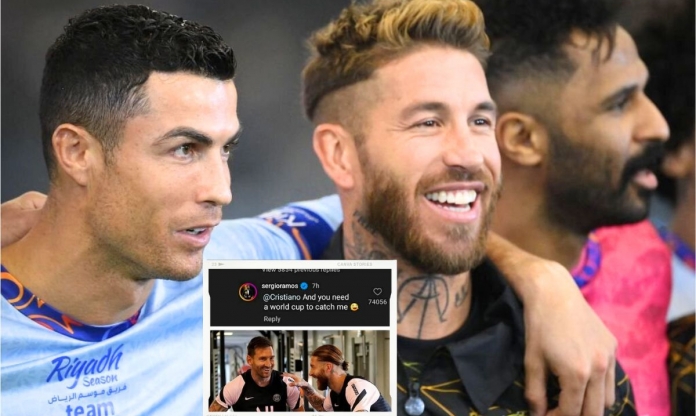 Ronaldo có hành động làm Ramos bẽ mặt, người hâm mộ đáp trả CR7 đứng hình