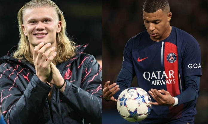 Vượt mặt Mbappe, 'quái vật' Erling Haaland thiết lập kỷ lục mới tại Champions League