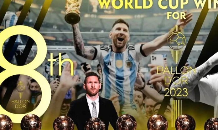 Bảng sức mạnh Quả bóng vàng 2023: Messi vô đối ở vị trí số 1