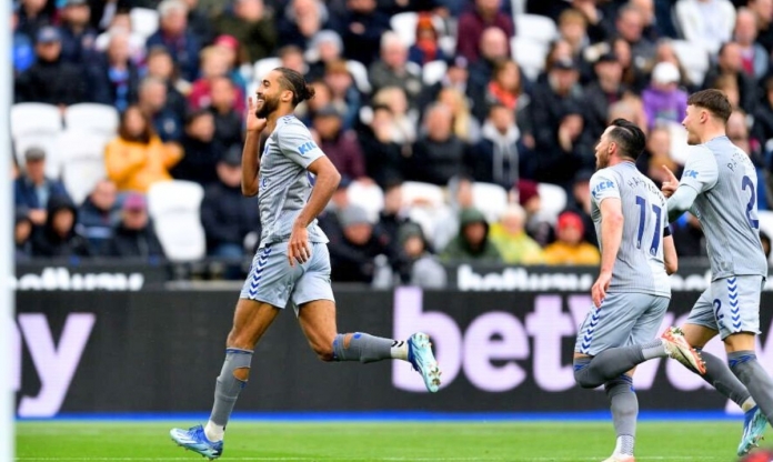 Chiến thắng tối thiểu trước West Ham, Everton tiến thêm 1 bậc trên bảng xếp hạng