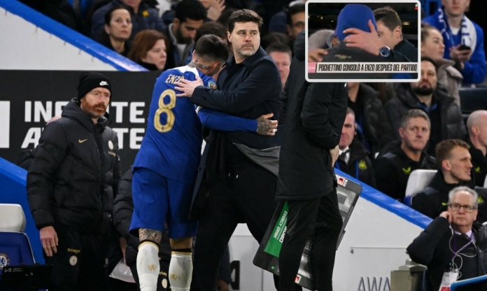Khoảnh khắc cảm động: Ngôi sao Chelsea rơi nước mắt trong vòng tay Pochettino