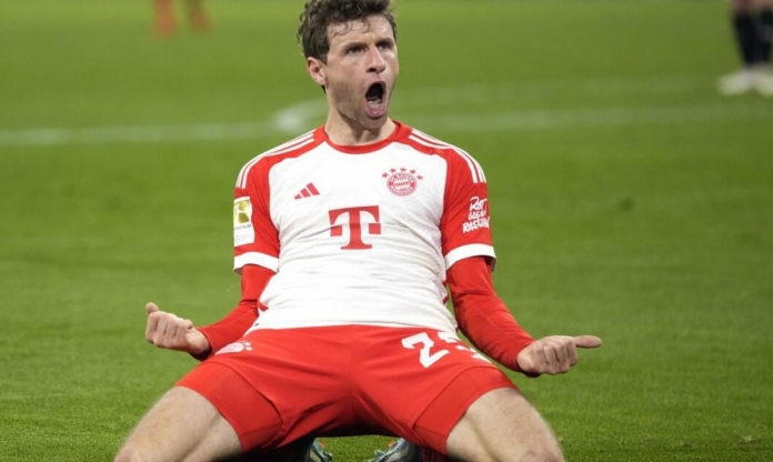 Muller đạt cột mốc kinh ngạc cùng Bayern Munich