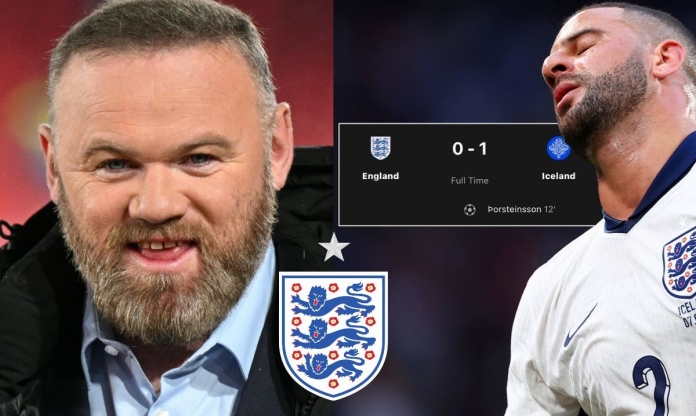 Wayne Rooney chỉ thẳng điểm yếu tuyển Anh sau thất bại trước Iceland