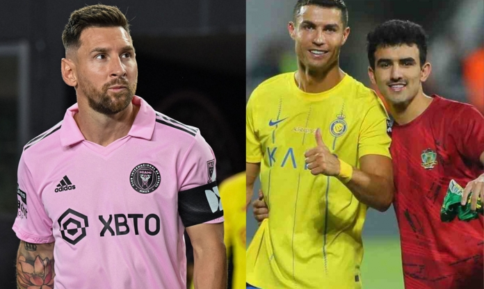 Khoe ảnh chụp cùng Ronaldo nhưng khen Messi, tuyển thủ Iraq gặp rắc rối lớn