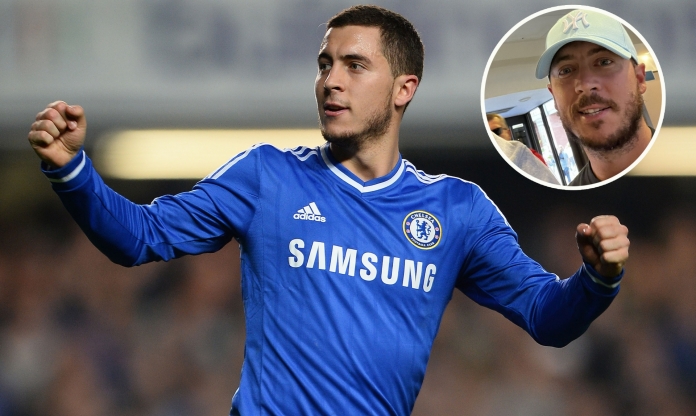 Hazard trở lại Chelsea sau thời gian 'thất nghiệp'