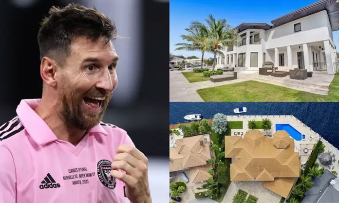 Choáng ngợp siêu biệt thự của Lionel Messi, đắt đỏ bậc nhất nước Mỹ