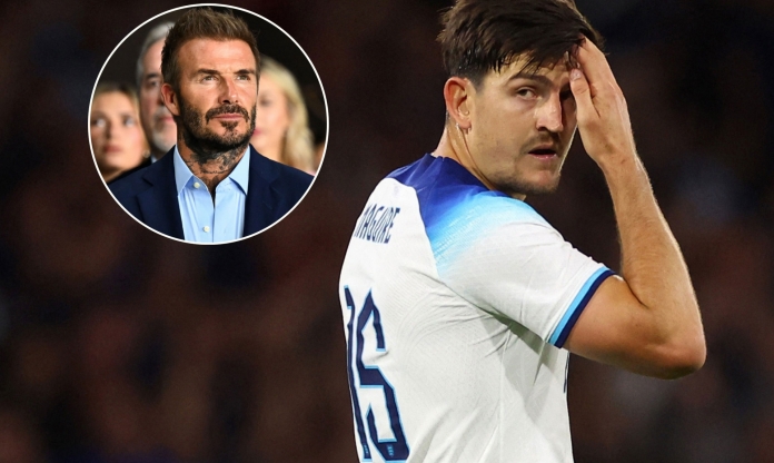 Beckham làm một điều gây xúc động để an ủi Maguire giữa bão chỉ trích