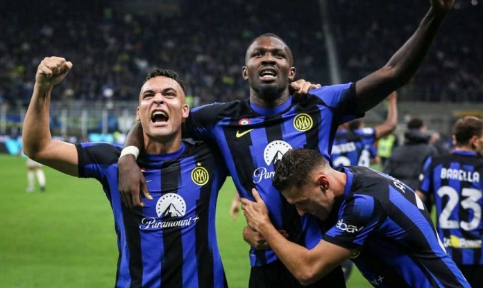 Hạ gục Roma, Inter Milan trở lại ngôi đầu bảng Serie A
