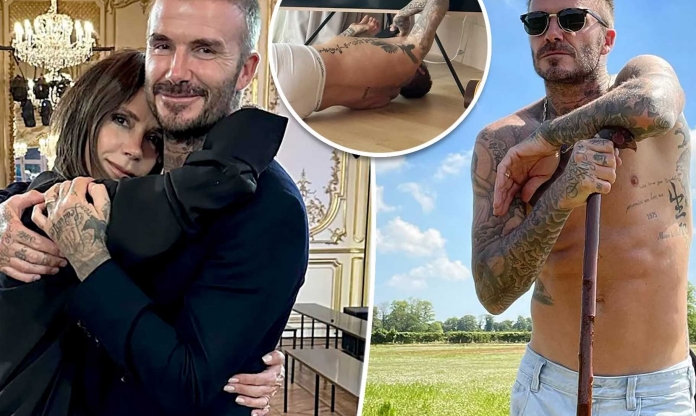 Beckham cởi trần sửa TV cũng làm náo loạn MXH vì quá quyến rũ