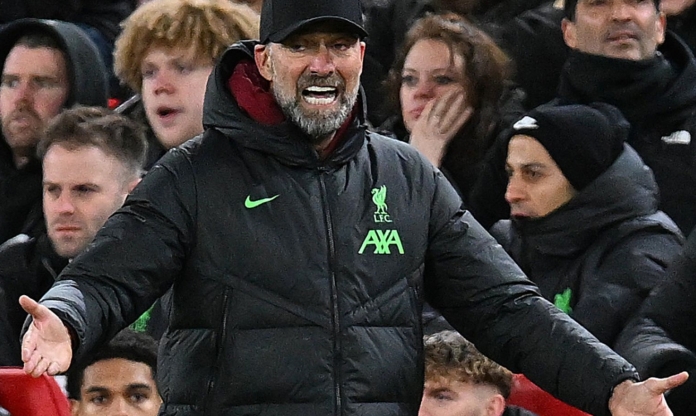 HLV Klopp tức điên vì Liverpool mất oan quả phạt đền