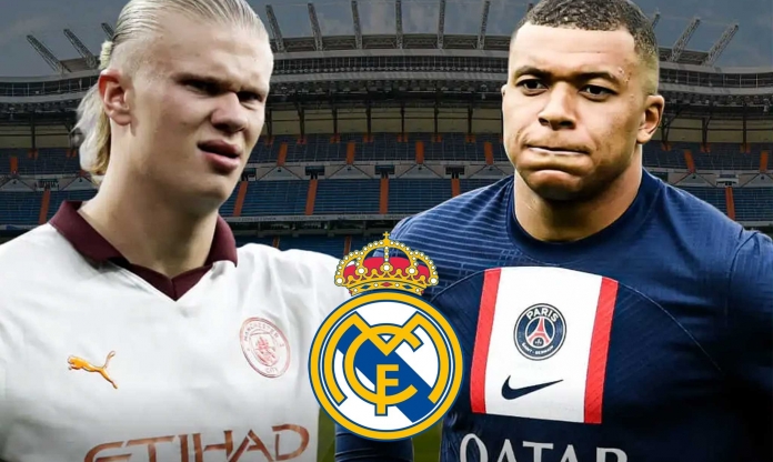 Real Madrid từ chối in áo mang tên Mbappe và Haaland