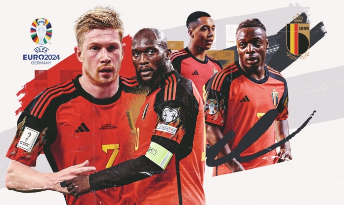 ĐT Bỉ công bố danh sách dự EURO 2024: ‘Ngọn lửa’ Kevin De Bruyne