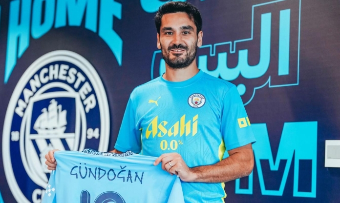 Gundogan tái xuất Man City, chuẩn bị ra sân đối đầu Ipswich