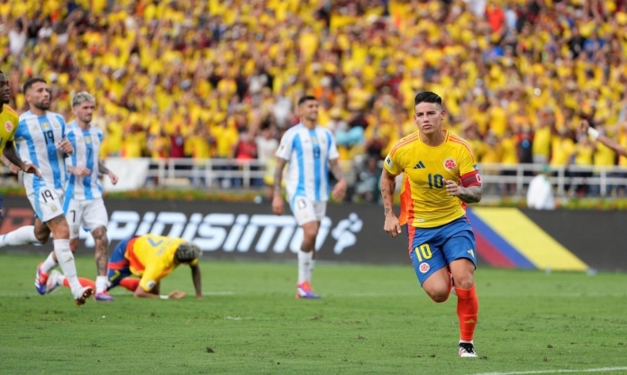 Vắng Messi, Argentina thua đau trước Colombia