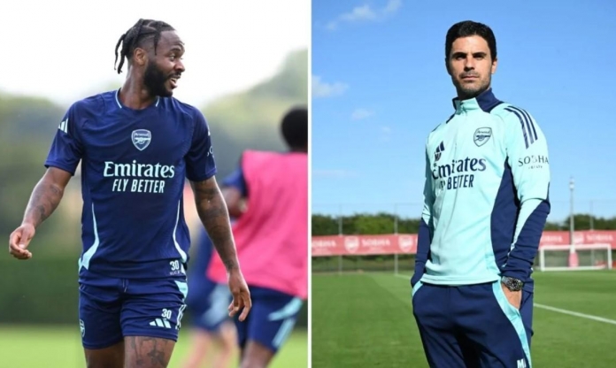 Arteta tiết lộ chỉ mất... 10 giây để có Sterling