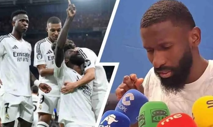 Rudiger cảnh báo cầu thủ Real Madrid sau khi ghi bàn