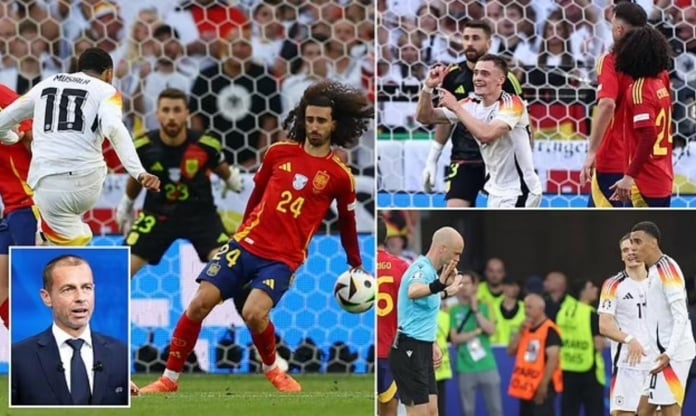 UEFA thừa nhận pha bóng của Cucurella trước Đức tại Euro 2024 là penalty