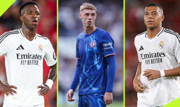 Bỏ qua Vinicius, Palmer khẳng định Mbappe xuất sắc nhất thế giới