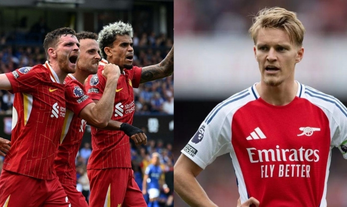 Odegaard nói thẳng một điều về Liverpool của Arne Slot