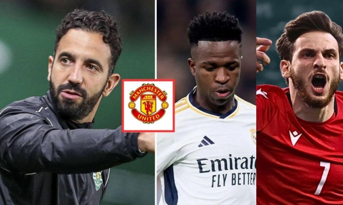 Man Utd nhắm Kvaratskhelia, rõ việc mua Vinicius