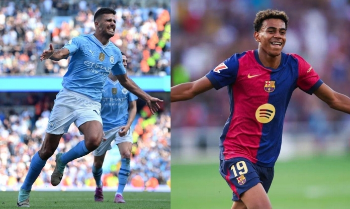 Rodri: 'Manchester City bất ngờ trước đẳng cấp của Barcelona'