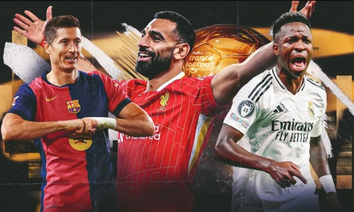 BXH Quả bóng Vàng 2025: Salah tỏa sáng, Barcelona áp đảo Real Madrid