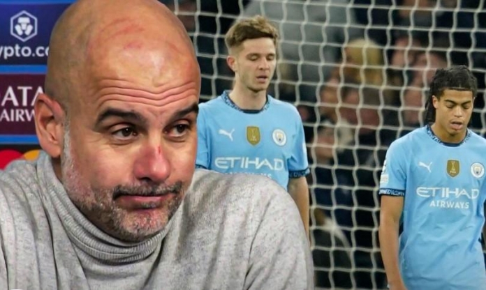 Man City 'tự bắn vào chân', Pep bất lực tột cùng