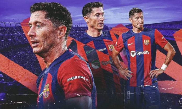 Lewandowski khiến Barca thất vọng toàn tập