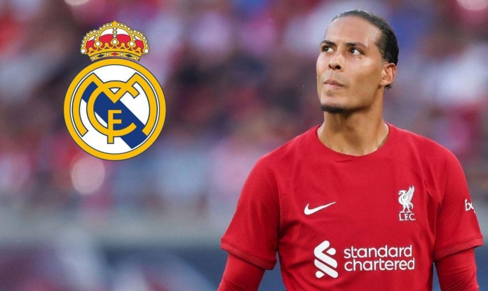 Real Madrid toan tính gì với Virgil van Dijk?