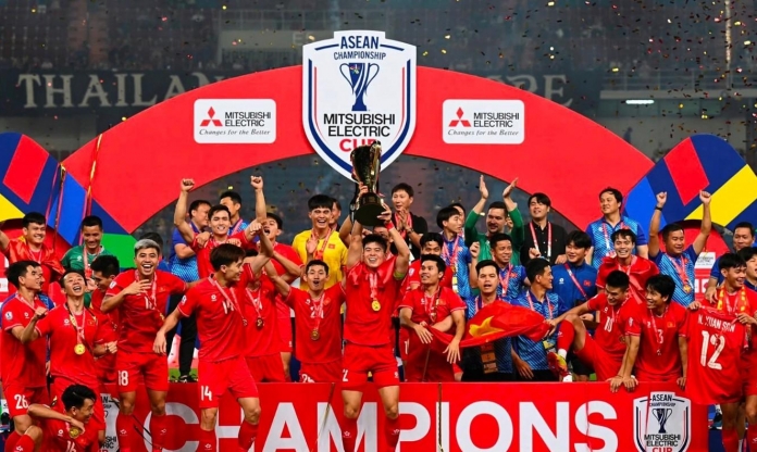 Việt Nam nhận 'mưa tiền thưởng' với chức vô địch AFF Cup, Thái Lan 'đánh rơi' 14 tỷ đồng