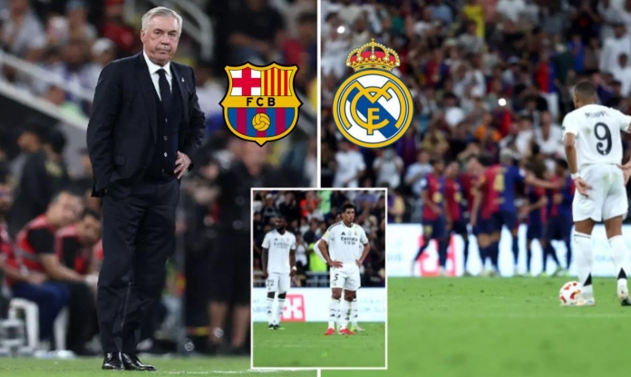 CĐV Real Madrid chính thức cạn kiên nhẫn với một cái tên sau trận thua Barca