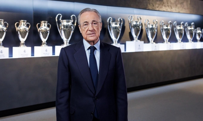 Florentino Perez tái đắc cử Chủ tịch Real Madrid