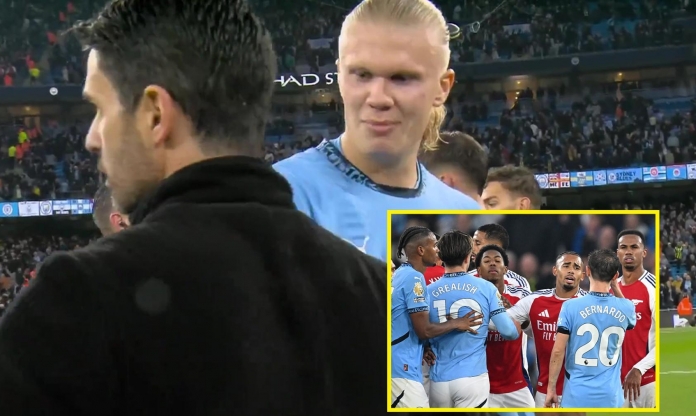 HLV Arteta muốn Arsenal làm một điều với Haaland trước đại chiến Man City