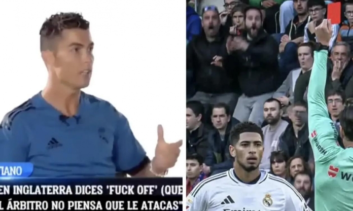 Ronaldo gây sốt vì tiên tri chính xác thẻ đỏ của Bellingham từ... 7 năm trước