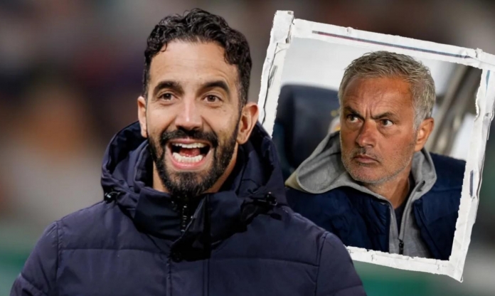 Ruben Amorim lao đao ở MU, Mourinho lập tức gửi lời nhắn đầy ẩn ý