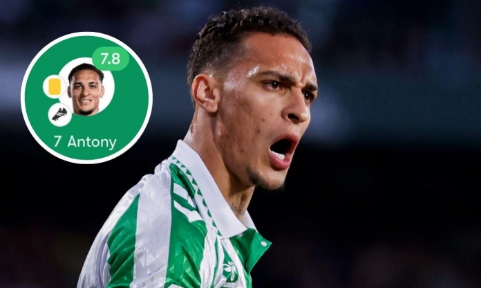 Antony cùng Real Betis sắp làm nên điều không tưởng tại châu Âu