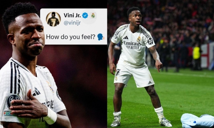 Vinicius trả đũa CĐV Atletico bằng 3 hành động liên tiếp gây sốc