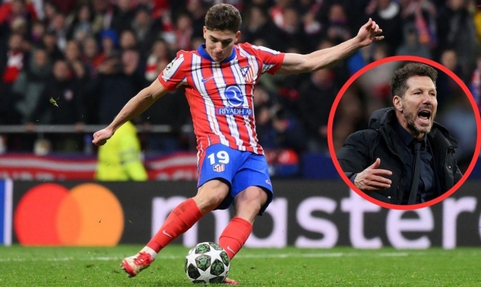 Atletico quyết làm căng tới cùng vụ penalty của Julian Alvarez