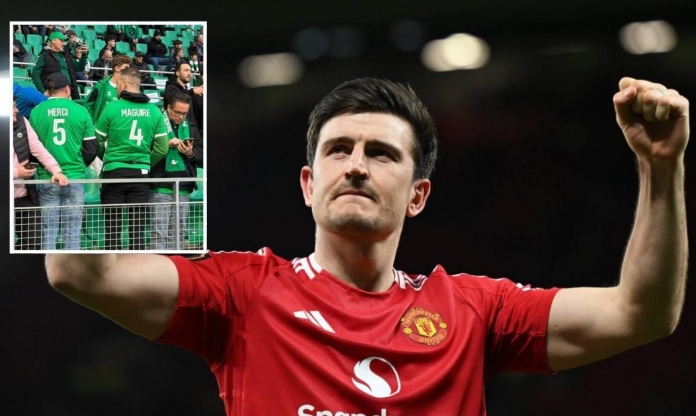 Maguire bất ngờ được CĐV nước Pháp gửi lời cảm ơn