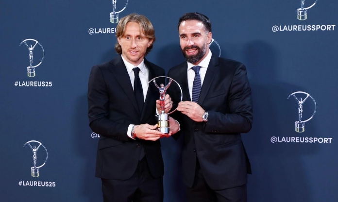 Real Madrid được vinh danh là Đội xuất sắc nhất thế giới 2024