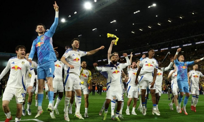 Chính thức: Leeds vô địch Championship với cuộc rượt đuổi điểm số lịch sử