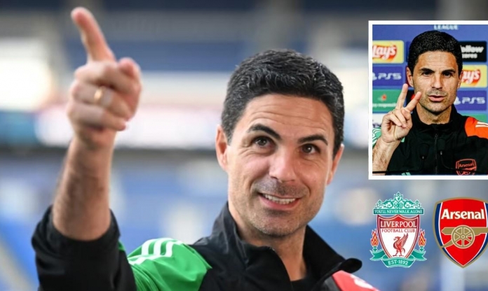 Phát ngôn thiếu kiểm chứng của Arteta về Liverpool gây bão MXH