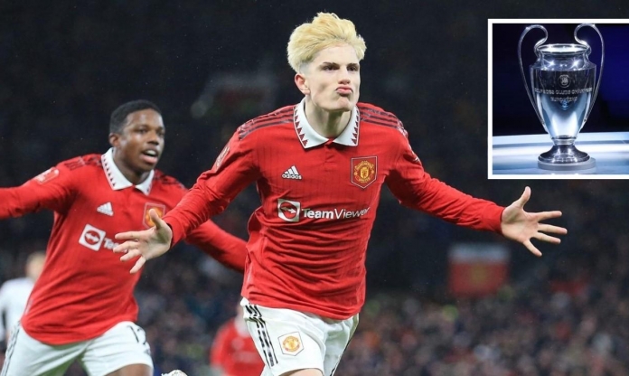 Garnacho: 'Manchester United xứng đáng có mặt ở Champions League'