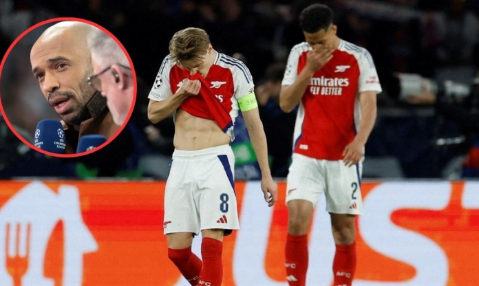 Thierry Henry thốt lên sự thật 'đắng lòng' về Arsenal