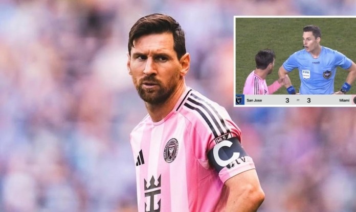 Messi bị phạt, CĐV bức xúc khẳng định trọng tài fan Ronaldo