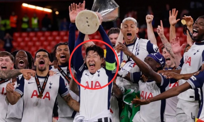 Son Heung-min gặp sự cố hy hữu tại chung kết Europa League
